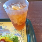 모스バーガー 이마바리 바이파스점 - 레귤러 세트 M(아이스티 레몬 M)