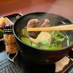 大利根 - 鰻重に付いてくる肝吸い