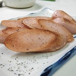 小野屋酒店 - 魚肉ソーセージ　炙ってくれます