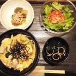 御料理 千 - 週替わり千御膳　一例　うなぎ玉子丼