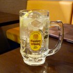 旬鮮酒場 Dank - 角ハイボール￥450　2014.4.4