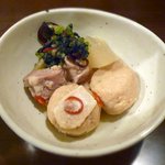 旬鮮酒場 Dank - お通し￥380　2014.4.4