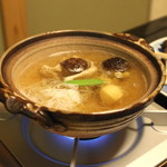Nabeya - 蓬莱鍋　（椎茸、くわい、しらたき、しめじ、銀杏 等々）