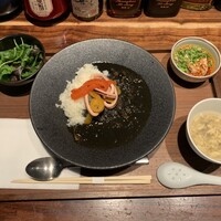 TexturA - 【麺飯】イカの墨煮とバターライス　1,650円