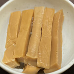 食煅 もみじ - メンマトッピング