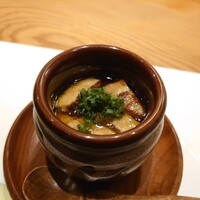隠れ家鉄板おぶ - フォアグラの茶碗蒸し