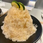 かき氷コレクション・バトン - 和三盆とすだち