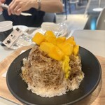 かき氷コレクション・バトン - マンゴーと黒蜜