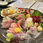 すしやの魚々村 - お造り