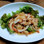 味の蔵どんつく - 牛もつ炒め