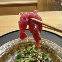 感情 - 鴨の生ユッケ