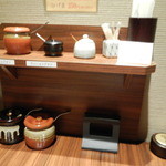 黒毛和牛焼肉 うしくろ - 卓上の脇役達