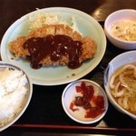 Miso Katsu No Mikawaya - ランチのとんかつ定食（≧∇≦）