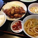 Miso Katsu No Mikawaya - ランチの唐揚げ定食（≧∇≦）
                        