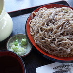 武者 - ドバ蕎麦（￥500）岩手では、量がとても多いという時に使う表現をどばっと,と言います♪