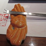 かに道楽 - 箸置きもかに♪