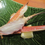 かに道楽 - 焼きがに(追加）