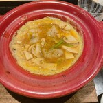 料理屋もり尋 - 松茸と鱧の卵とじ