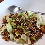 四川料理 蜀彩 - 黒チャーハン