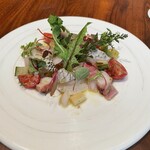 ONO HAKATA-Octo Natura Kyusyu- - サラダ　カルパッチョ風かな？！