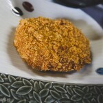 ヨコクラうどん - コロッケ