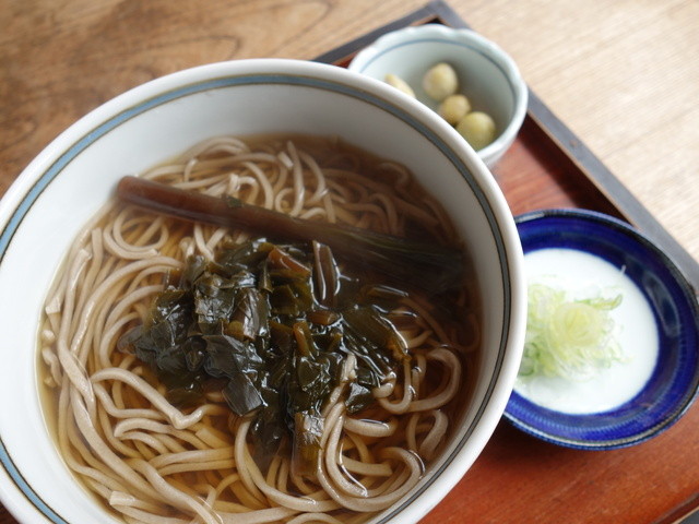 行者にんにく蕎麦を頂きました By ベジータショパン 蕎麦 やま花 北上 そば 食べログ