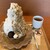 近江茶丸吉・茶房焙楽 - 料理写真:焙じ茶糖蜜氷 小盛り＋名物頓宮ほうじ茶