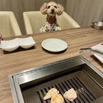 焼肉うしすけ - わんちゃんチキンと愛犬☆