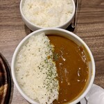 焼肉うしすけ - ジャワ風牛タンカレー、ライス