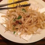 ラ・マンチャ - 小魚のフライの上がり具合が最高です。