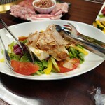 春華 - 大皿のサラダ