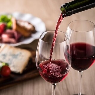 肉料理にぴったりの厳選ワインを楽しむ