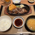 やよい軒 小松店 - アンガスカットステーキ定食和風