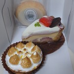 夢彩菓 すずき - タルトオゥシトロン＆フリュイル－ジュ＆極上バームクーヘン①