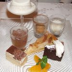 レ・スリジェ - ワゴンデザートの全部盛り