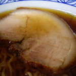 추우카 소바 후루카와 - optio A30で撮影。チャーシュー(アップ)。