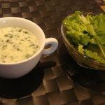 Fresco Caffe - セットサラダ・スープ