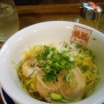 風風ラーメン - 油そば（before）。