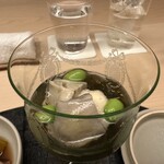 味感 ことほぎ - 天然岩牡蠣　海蘊（石川）　とろろ　枝豆