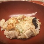 味感 ことほぎ - ❶天然鰻ご飯　山椒　天然鰻、格別ですね。