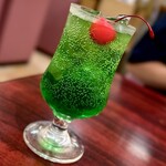 喫茶レストランかかし - ソーダ水