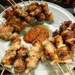 ケイコ クッキングチキン - 焼鳥と串盛り合わせ