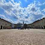 Grom - Piazza San Carlo　手を伸ばせば届きそうな雲