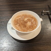 中国料理 彩龍 - フカヒレのスープ