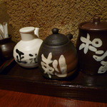 晴れときどき魚 - 卓上調味料♪