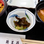 お宿 お食事処 鱗晃荘 - わかめと胡瓜の酢の物