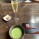 とく川 - ウェルカムドリンク