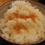 熟成うどん なかや - とろろごはん