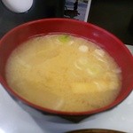 キッチン南海 - 味噌汁