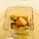 ラ・ターブル・ド・プロヴァンス - ホタテ貝の燻製